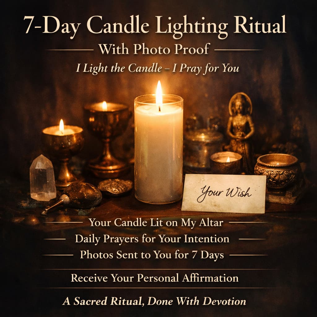 7 Days Candle Service - Occult World